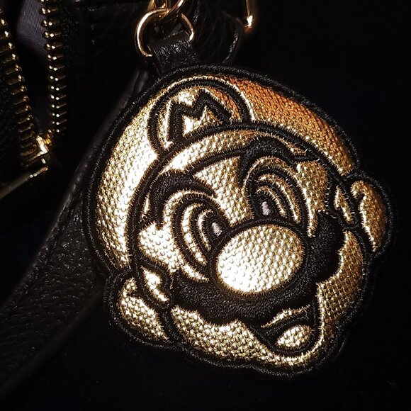 Danielle Nicole Super Mario Bros. Gold Coins Crossbody Bag (2020) – Like New - Picture 5 of 6